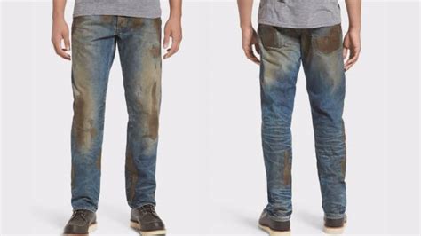 For 425 You Can Have Your Own Designer Pair Of Mud Covered Jeans