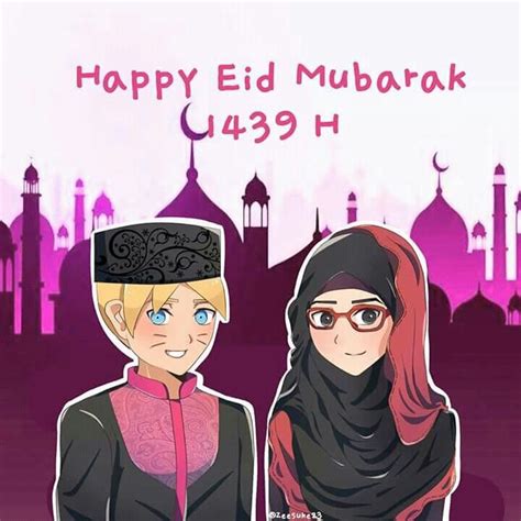 Happy Eid Mubarak X3 🎉🎈 Naruto Amino