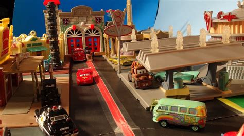 Pixar Cars Video Cut Scene Earthquake In Radiator Springs Starring
