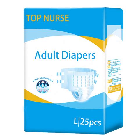 Oem Adult Diapers Nurse Adult Super Absorption Printed Disposable Adult