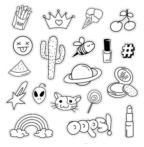 Stickers Coloring Pages Coloring Home