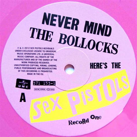 God Save The Sex Pistols Never Mind The Bollocks United Kingdom Hmv