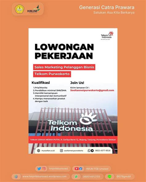 Info Loker Pt Telkom Indonesia Himpunan Mahasiswa Jurusan Manajemen