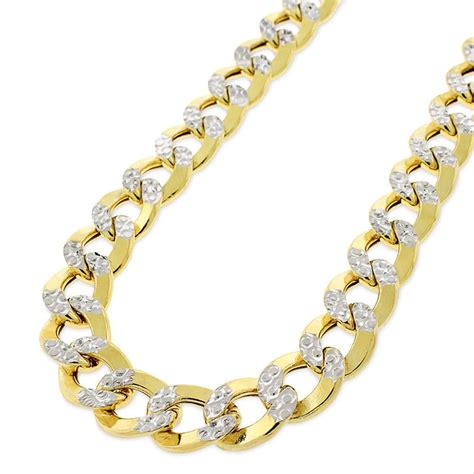 Next Level Jewelry 10k Yellow Gold 105mm Hollow Cuban Curb Link