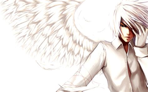 Anime Male Angel Wings