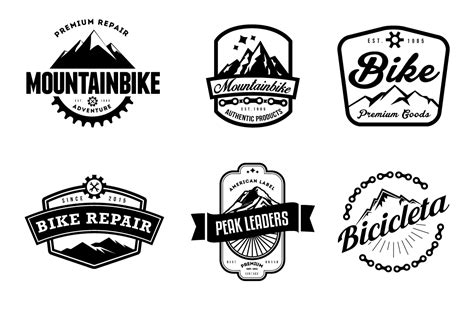 So, i've invested hours of work so you can do a great logo in minutes. Mountain Bike Retro Badges ~ Logo Templates on Creative Market
