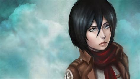 1920x1080 Mikasa Ackerman Anime Girl Laptop Full Hd 1080p