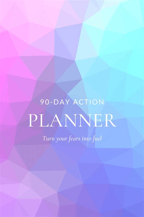 90-Day Action Planner — Courage for the Comeback
