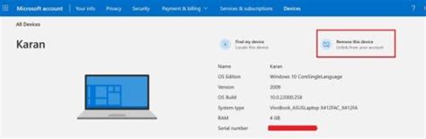Check The List Of All Devices Having Access To Your Microsoft Account