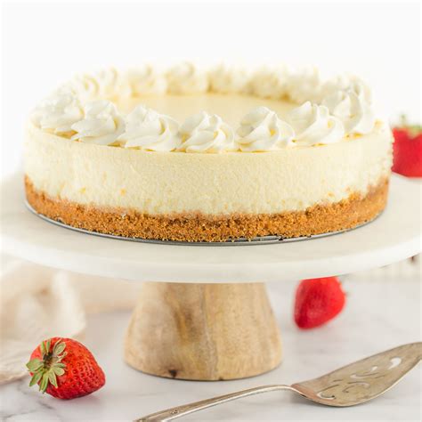 Japanese cotton cheesecake is also jiggly, due to the meringue egg white mixture in the recipe. 6 Inch Cheesecake Re - New York Style Cheesecake Once Upon ...