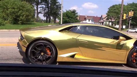 Switzerland is the primary gold hub of the world. All Gold Everything Lambo - YouTube