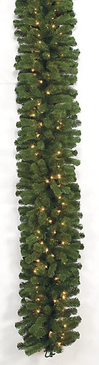 Earthflora Christmas Garlands With Or Without Lights Christmas Pre Lit Pine Garlands