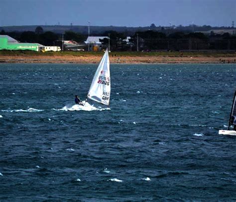 Flower Laser Speed Record 5 Shoreline Sailboats