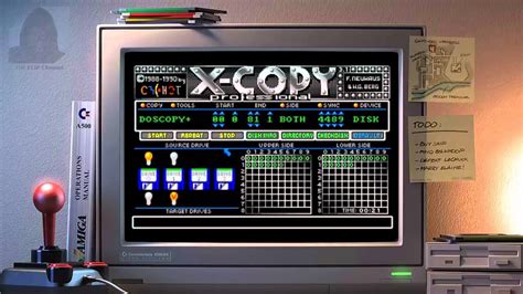 X Copy Professional 34 Commodore Amiga 500 Youtube