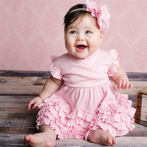 Lemon Loves Layette Mia Dress For Baby And Babes In Pink Baby Girl Pink Dress Babe