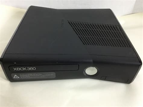 Microsoft Xbox 360 S Slim Matte Shaded Mannequin 1439 Console Solely