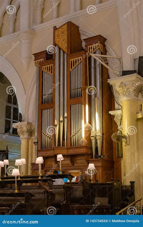 Musical Pipe Organ Of The Cathedral Church Of Christ Lagos Nigeria