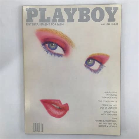 PLAYBOY MAGAZINE MAY 1988 Cover Laurie Carr Playmate Diana Lee 3 99