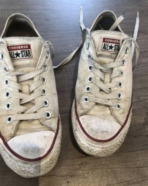 Woman Shares Hack For Getting Dirty White Converse Looking Like New