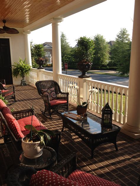 Southern Style Front Porch