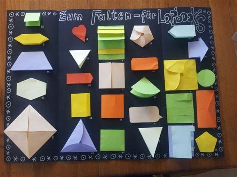 Faltvorlagen Für Lapbooks Paper Crafts Diy Kids Paper Crafts Origami