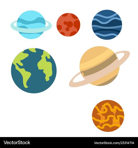 Space Icons Planets Cartoon Clipart Set Ubicaciondepersonas Cdmx Gob Mx
