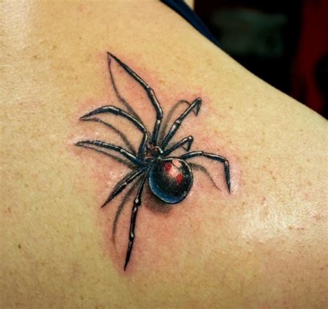 Awasome Black Widow Spider Tattoo Meaning References Octopussgardencafe