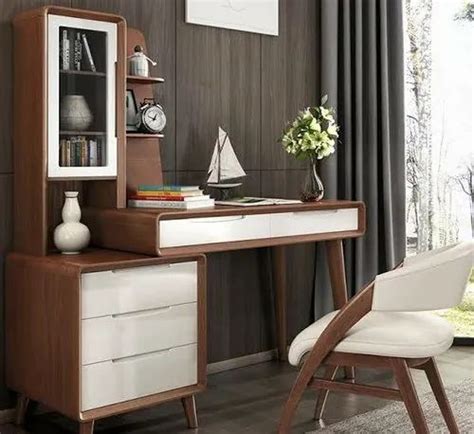 Brown Modern Study Table Design For Home At Best Price In Noida Id