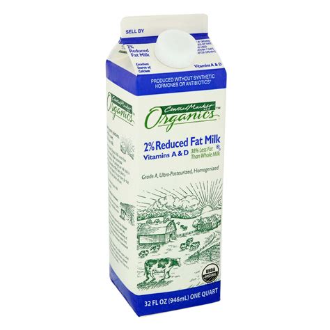 Central Market Organics Reduced Fat Milk Shop Milk At H E B