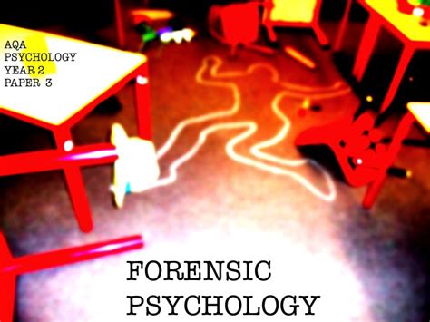 Aqa Forensic Psychology Offender Profiling Top Down And Bottom Up