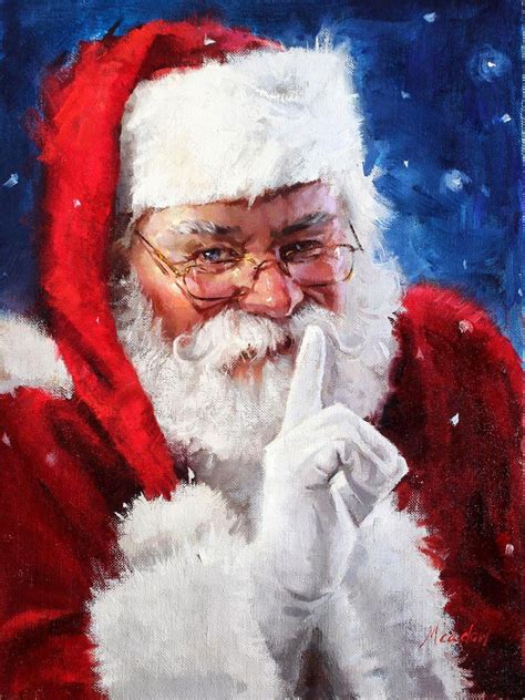 Watts Atelier On Twitter Santa Paintings Santa Claus Pictures Santa Art
