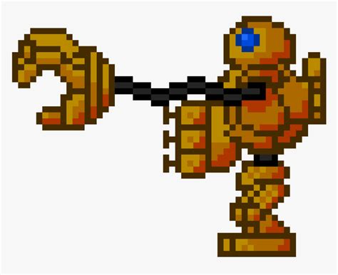 Blitzcrank League Of Legends Pixel Art Blitz Hd Png