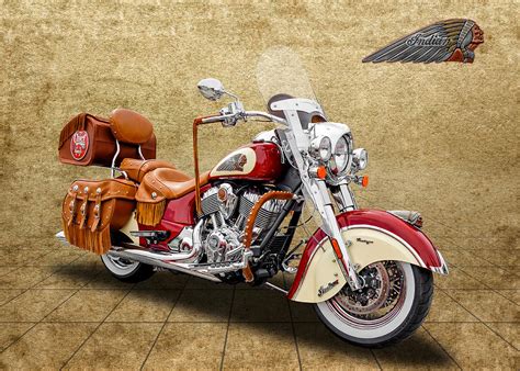 2015 Indian Chief Vintage Motorcycle 1 Photograph By Frank J Benz