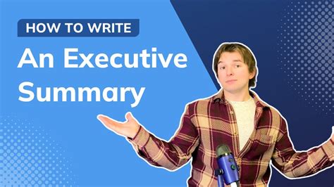 How To Write A Killer Executive Summary 5 Expert Tips Youtube