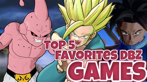 Dragon Ball Z Games My Top 5 Favourite Dbz Games Reuploaded Youtube