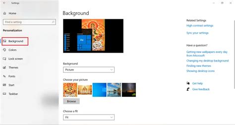 How To Change Desktop Background And Setup Slideshow On Windows 10