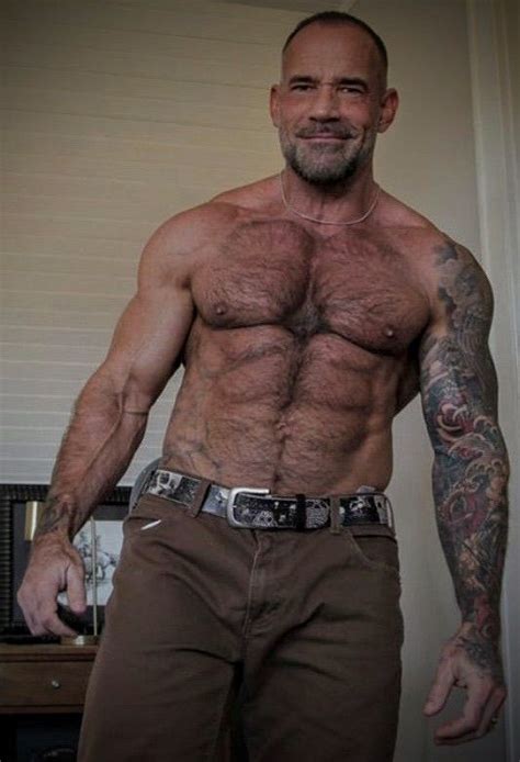 Pin By NBS On Bear Dads Scruffy Men Hairy Muscle Men Hairy Chested Men