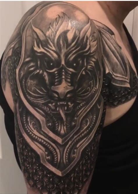 Dragon Armor By Ryan Methric At North Main Tattoo Studio