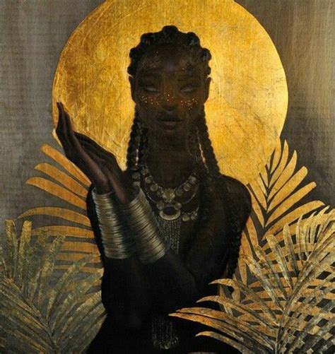 Nubian Queen Goddess Art African Goddess Art