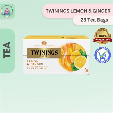 Twinings Lemon And Ginger 25s Shopee Philippines