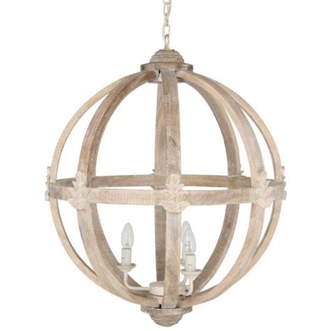 Carved Wooden Ceiling Pendant Light The Lighting Company