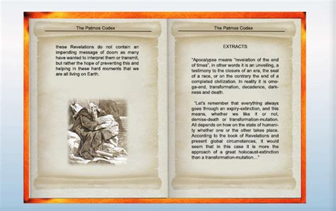 Ernesto Baron Official Site Extracts The Patmos Codex