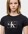 Camiseta de mujer Calvin Klein Jeans de algodón con logo · Calvin Klein ...
