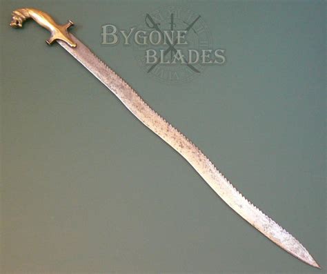 Indian Saw Backed Yataghan Style Sword Bygone Blades