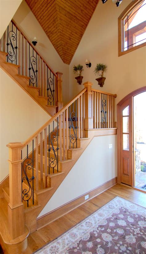 We work with business owners, home builders interior banisters metal railings creative metal designs are what we love. Interior Designs That Revive The Wrought Iron Railings