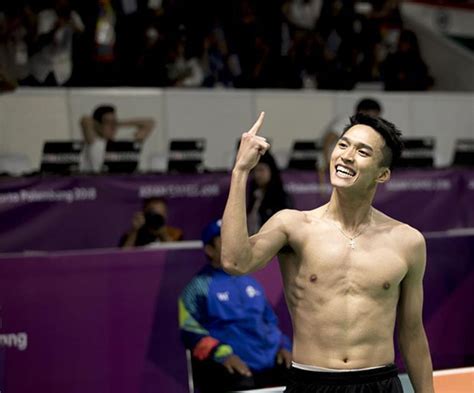 Badminton at the 2018 asian games. Jonatan Christie downs Chou Tien Chen to win Asian Games ...