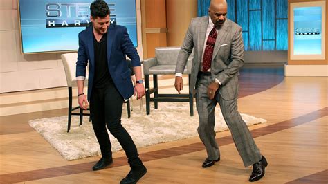 Steve Harvey Shows Off His Dance Moves Youtube