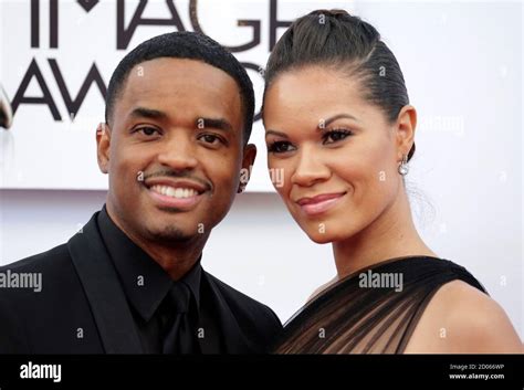 Actor Larenz Tate And His Wife Tomasina Parrott Arrive At The 46th