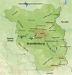 Brandenburg Physical Map