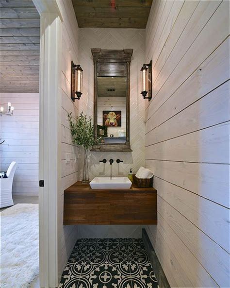 21 Inspiring Tiny Powder Room Design Ideas2 In 2020 Rustic Powder